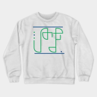 Jade Abacus Crewneck Sweatshirt